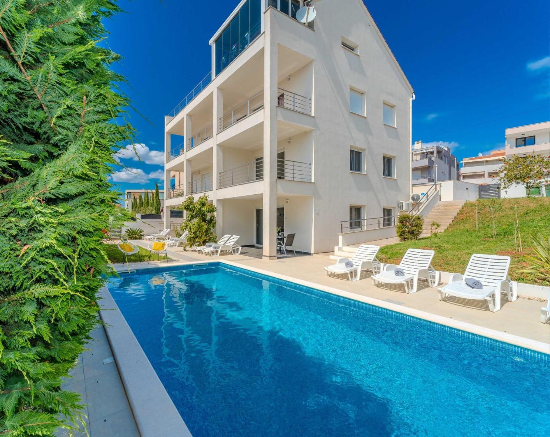 Apartment Deluxe Villa Carlotta Zadar Extérieur photo