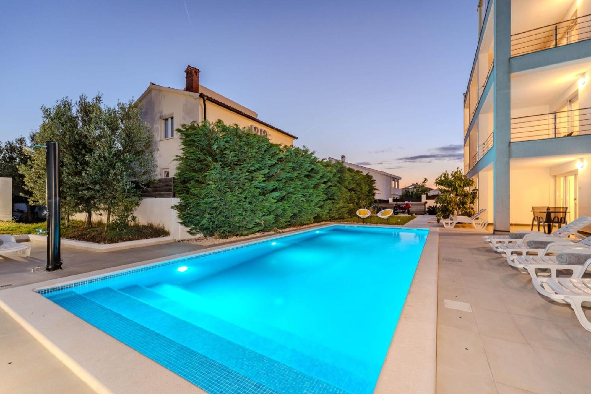 Apartment Deluxe Villa Carlotta Zadar Extérieur photo