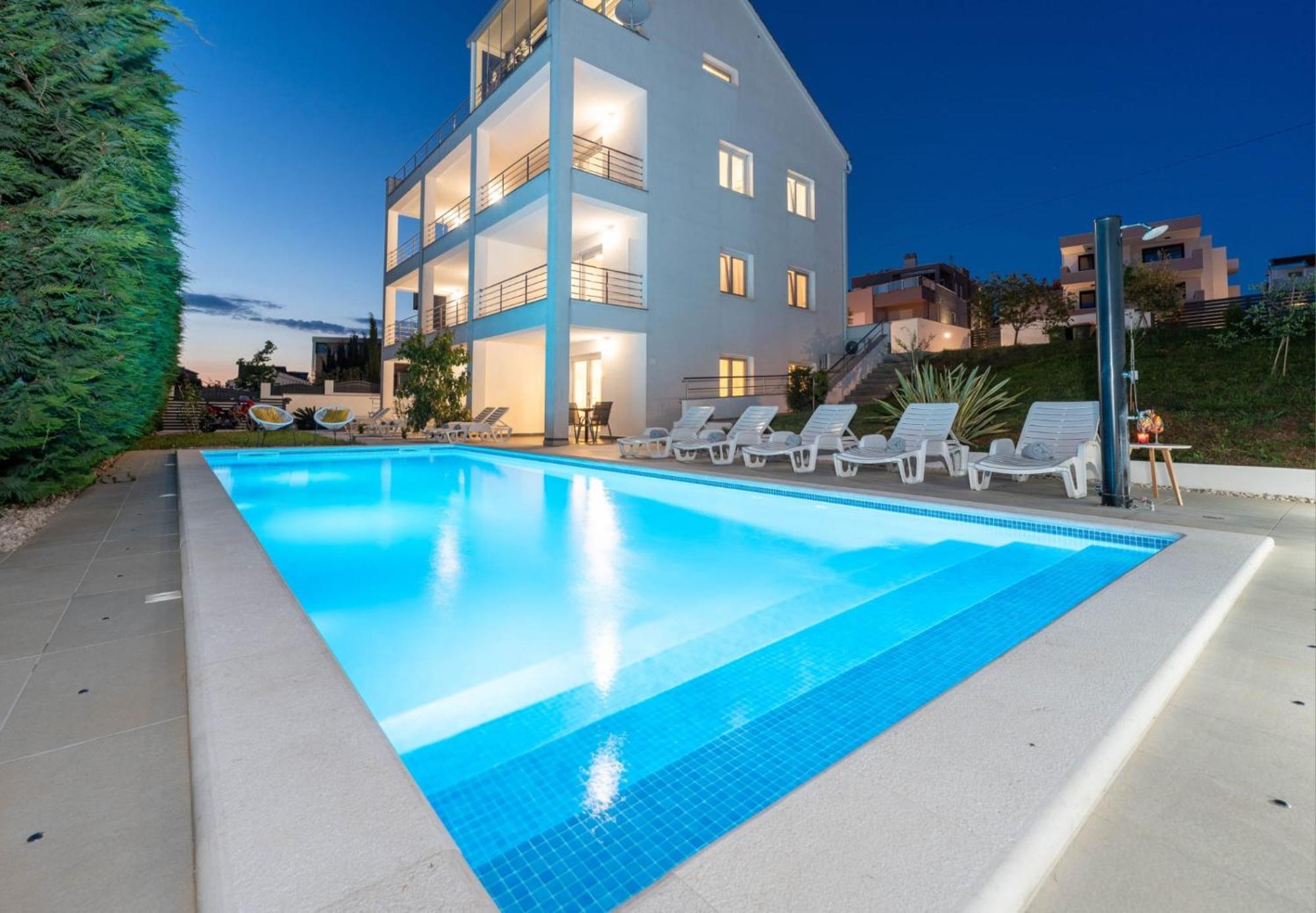 Apartment Deluxe Villa Carlotta Zadar Extérieur photo